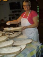 Selbstgebackenes Brot aus dem Kachelofen